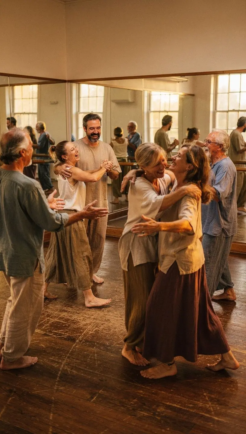 Social engagement through dance and structured coaching